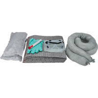 Trousse de d&eacute;versements de rechange pour v&eacute;hicules, 10 gallons, Universel Mukwa Safety Services