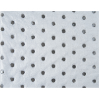 Feuilles absorbantes en fibres fines de calibre industriel, Huile seulement, 15" x 17", 40 gal. d'absorption Mukwa Safety Services