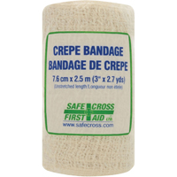 Bandage de cr&ecirc;pe en rouleau, 97-1/5" lo x 3" la, Classe 1 Mukwa Safety Services