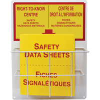 Panneaux de style panier, Anglais & français, Compris reliures Mukwa Safety Services