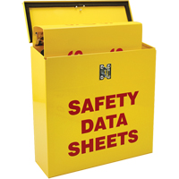 Boîte pour documents de s&eacute;curit&eacute; pour le chantier, Anglais, Compris reliures Mukwa Safety Services