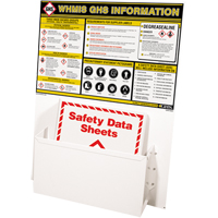 Postes d'information SGH, Anglais, Compris reliures Mukwa Safety Services