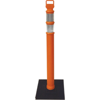 Ez-Grab Delineator Posts, 42" H, Orange Mukwa Safety Services