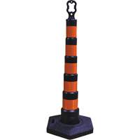 Grip N Go Trim Line Channelizers, 49" High, Black Mukwa Safety Services