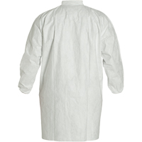 Lab Coat, Tyvek&reg; 400, White, Medium Mukwa Safety Services