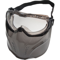 Lunettes &agrave; coques de s&eacute;curit&eacute; avec visi&egrave;re de s&eacute;rie Z2300, Lentille Transparent, Antibu&eacute;e, Ventilation Indirecte Mukwa Safety Services