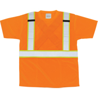 T-shirt conforme &agrave; la CSA, Polyester, Moyen, Orange Mukwa Safety Services