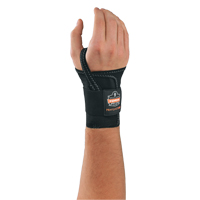 Proflex&reg; 4000 Single Strap Wrist Support - Right Hand, Elastic, Small Mukwa Safety Services