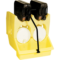 Unit&eacute; mobile Mini-Racker, 31" lo x 29" la x 15,2" ha, 10 gal. US Capacit&eacute; Mukwa Safety Services