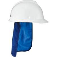 Tampon et voile pour le cou refroidissants pour casque de s&eacute;curit&eacute; Chill-Its 6717CT, Bleu Mukwa Safety Services
