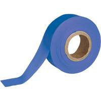 Flagging Tape, 1.188" W x 150' L, Blue Mukwa Safety Services