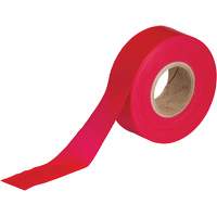 Flagging Tape, 1.188" W x 300' L, Red Mukwa Safety Services