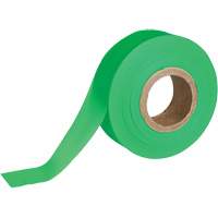 Flagging Tape, 1.188" W x 150' L, Fluorescent Green Mukwa Safety Services