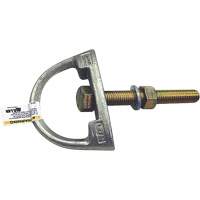 Miller&reg; Anchorage Connector with Hardware, D-Ring, Permanent Use Mukwa Safety Services