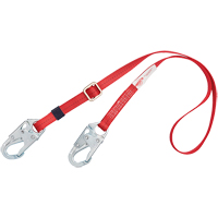 PRO Adjustable Web-Positioning Lanyard, 1 Legs, 6', CSA Class B, Polyester Mukwa Safety Services