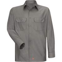 Chemise &agrave; manches longues en tissu ind&eacute;chirable, Hommes, 3T-Grand, Gris Mukwa Safety Services