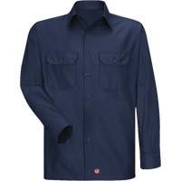Chemise &agrave; manches longues en tissu ind&eacute;chirable, Hommes, 3T-Grand, Bleu marin Mukwa Safety Services