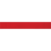 Cassettes de ruban de rechange, 7,5', Ruban Rouge Mukwa Safety Services
