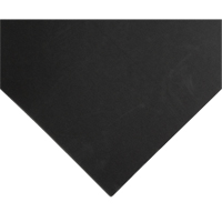 Electrically Conductive Mat No.785, 3' W x 10' L x 3/32" T, PVC, Smooth, Black Mukwa Safety Services
