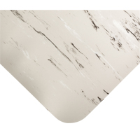 Tile-Top Select Anti-Microbial Mats No.494, Smooth, 2' x 10' x 1/2", Grey, PVC Mukwa Safety Services