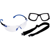 Solus Safety Glasses with Scotchgard Lens Kit, Clear Lens, Anti-Fog, Meets/Exceeds CSA Z94.3 Mukwa Safety Services