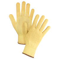 Gants tricot&eacute;s sans couture, Taille Grand/9, Calibre 7, Enveloppe en Kevlar, ASTM ANSI niveau A2/EN 388 niveau 3 Mukwa Safety Services