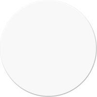Marqueurs all&eacute;g&eacute;e/5S Armor Stripe, Cercle, 6" lo x 6" la, Blanc, Plastique Mukwa Safety Services