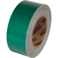 Ruban de marquage pour plancher Tuff Mark, 2" x 100', Polyester, Vert Mukwa Safety Services