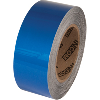 Ruban de marquage pour plancher Tuff Mark, 2" x 100', Polyester, Bleu Mukwa Safety Services