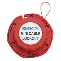 Mini dispositif de verrouillage &agrave; c&acirc;ble, Longueur de 8' Mukwa Safety Services