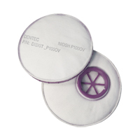 Diskit Respirator Filter, Particulate Filter with Nuisance Vapour Relief, Organic Vapour/P100 Filter Mukwa Safety Services