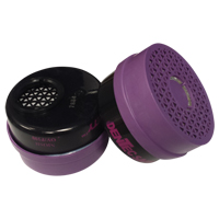Respirator Cartridge, Combination Gas/Vapour Cartridge and Particulate Filter, Organic Vapour/P100 Filter Mukwa Safety Services