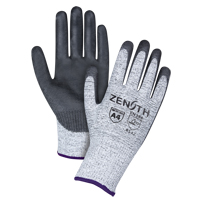 Seamless Stretch Cut-Resistant Gloves, Size 6/X-Small, 13 Gauge, Polyurethane Coated, HPPE Shell, ANSI/ISEA 105 Level 4/EN 388 Level 5 Mukwa Safety Services