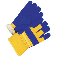 Gants d'ajusteur pour femmes, Dames, Paume en Cuir fleur de vache, Doublure en Coton Mukwa Safety Services