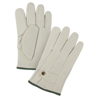 Gants de cordeur de premi&egrave;re qualit&eacute;, Moyen, Paume Cuir fleur de vache Mukwa Safety Services
