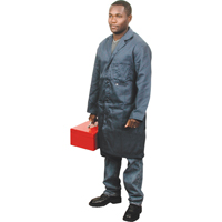 Shop Coats, Poly-Cotton, Size 42, Navy Blue Mukwa Safety Services