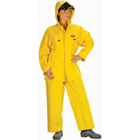 V&ecirc;tements imperm&eacute;ables Hurricane ignifuges et r&eacute;sistants &agrave; l'huile, v&ecirc;tements imperm&eacute;ables, 4T-Grand, Jaune Mukwa Safety Services