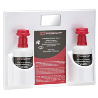 Dynamic Single-Use Eyewash Station with Isotonic Solution, Double Mukwa Safety Services