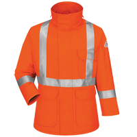 Excel FR&reg; Comfortouch&reg; Deluxe Parkas, Small, Orange Mukwa Safety Services
