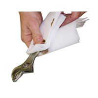 Chiffons pour l'huile Spilltration, Huile seulement, 16" x 10", 29 gal. d'absorption Mukwa Safety Services