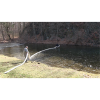 SpillBoa Bale, Oil Only, 25' L x 5" W, 28 gal. Absorbancy, 4 /Pack Mukwa Safety Services