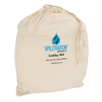 SpillBoa Cubby Kit, Oil Only, 25' L x 5" W, 7 gal. Absorbancy Mukwa Safety Services