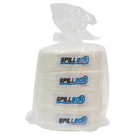 SpillBoa Bale, Oil Only, 25' L x 5" W, 28 gal. Absorbancy, 4 /Pack Mukwa Safety Services