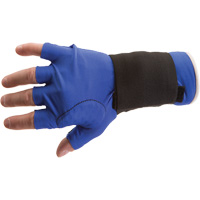 Anti-Impact Glove with Wrist Support, Size Small, Split Leather Palm Mukwa Safety Services