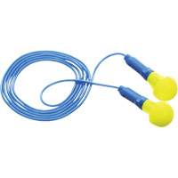 E-A-R Push-Ins Earplugs, Corded, Pair - Polybag, 28/23 dB NRR, One-Size Mukwa Safety Services
