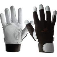 IMPACTO&reg; AIRGEL Glove, Size Large, Pearl Leather Palm Mukwa Safety Services