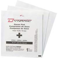 Dynamic Gauze, Pad, 4" L x 4" W, Sterile, Medical Device Class 1 Mukwa Safety Services