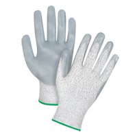 High-Performance Cut-Resistant Gloves, Size Medium/8, 13 Gauge, Nitrile Coated, HPPE Shell, ANSI/ISEA 105 Level 4/EN 388 Level 5 Mukwa Safety Services