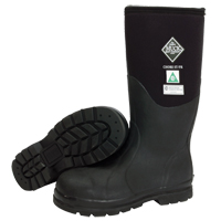 Chore Classic Fleece-Lined Work Boots, Rubber, Steel Toe, Size 5, Puncture Resistant Sole Mukwa Safety Services
