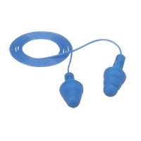 E-A-R UltraFit Metal-Detectable Earplugs, Corded, Regular, Bulk - Polybag, 25 NRR dB Mukwa Safety Services